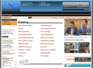 Velkoobchod s kancelářskými a školními potřebami DESPAP kupují SHOPMC