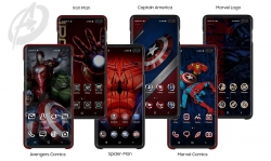 Hrdinové z komiksů Marvel na interaktivních krytech z edice Samsung Galaxy Friends