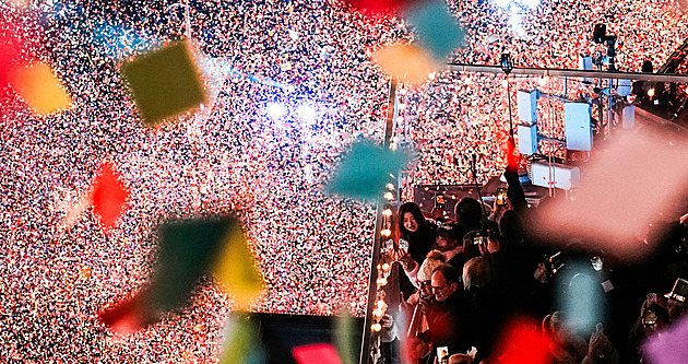 Nový rok vítají už i v Americe. Německá policie hlásí několik incidentů