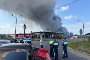 Ukrajina podnikla jeden z největších útoků na Rusko, to udeřilo na Kyjev a další města