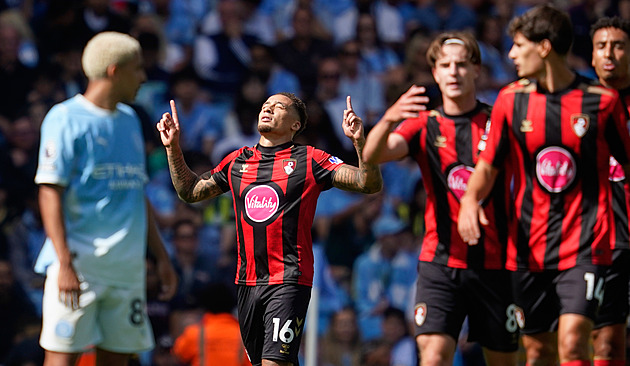 ONLINE: City ztrácí s Bournemouthem, Brighton dává Aston Ville už čtvrtý gól